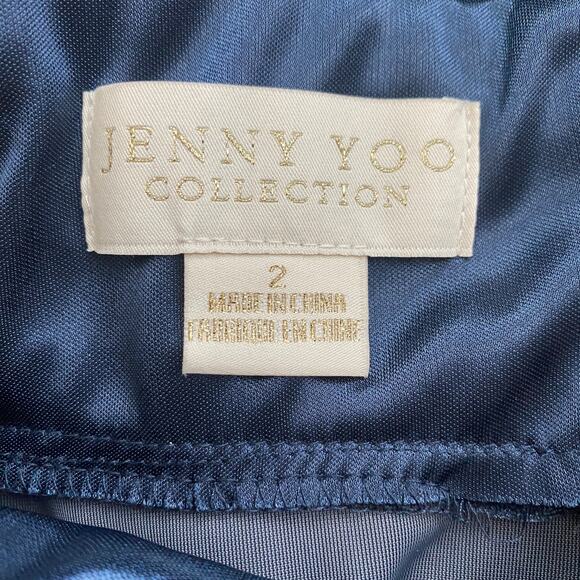 Jenny Yoo Madden Dress - French Blue Sz 2 - SOLD OUT ONLINE - Picture 8 of 10